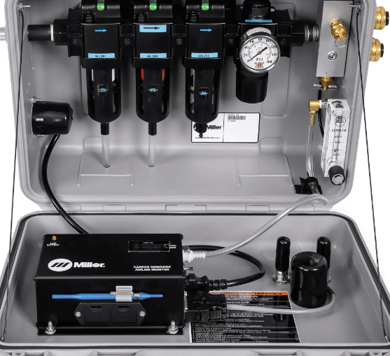 Miller Box 2 Person Filtration System available online at Welders Supply